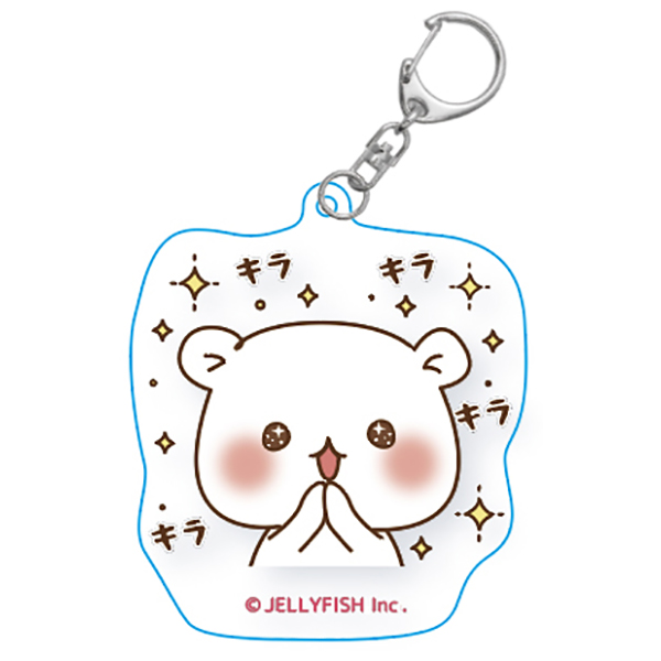 ゲスくま　アクリルKH3　キラキラ