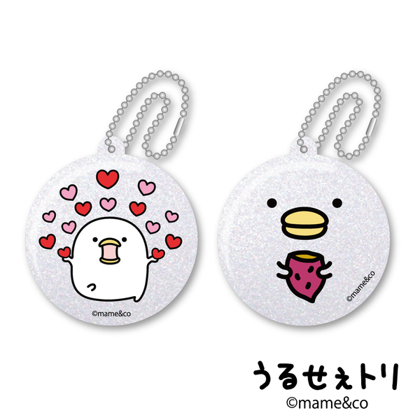 うるせぇトリ　リフレクター（ハート）4580004705089