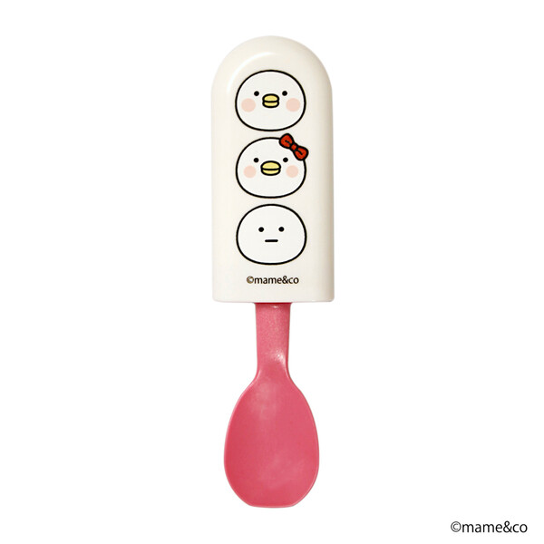 うるせぇトリ　ECOSO　コンパクトスプーン　ピンク