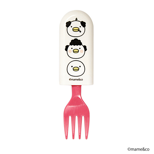 うるせぇトリ　ECOSO　コンパクトフォーク　ピンク