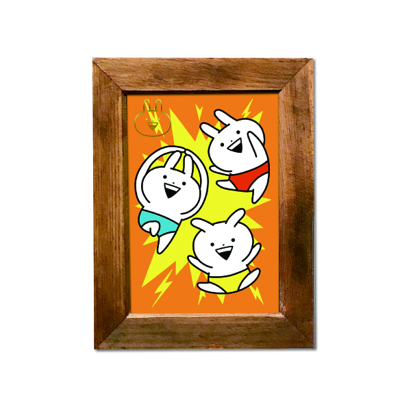 【うさぎゅーん！】イラストミニ額A