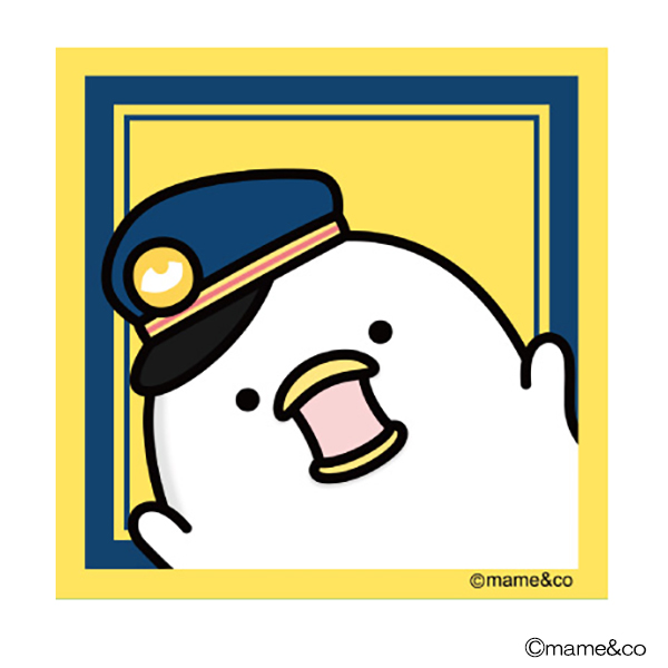 イベント限定うるせぇトリステッカー　駅員さんB