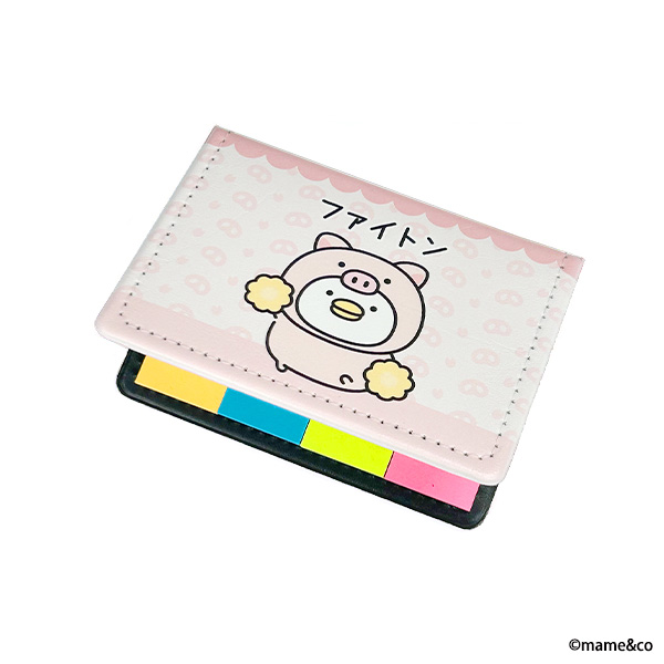 うるせぇトリ　レザー付箋ファイトン