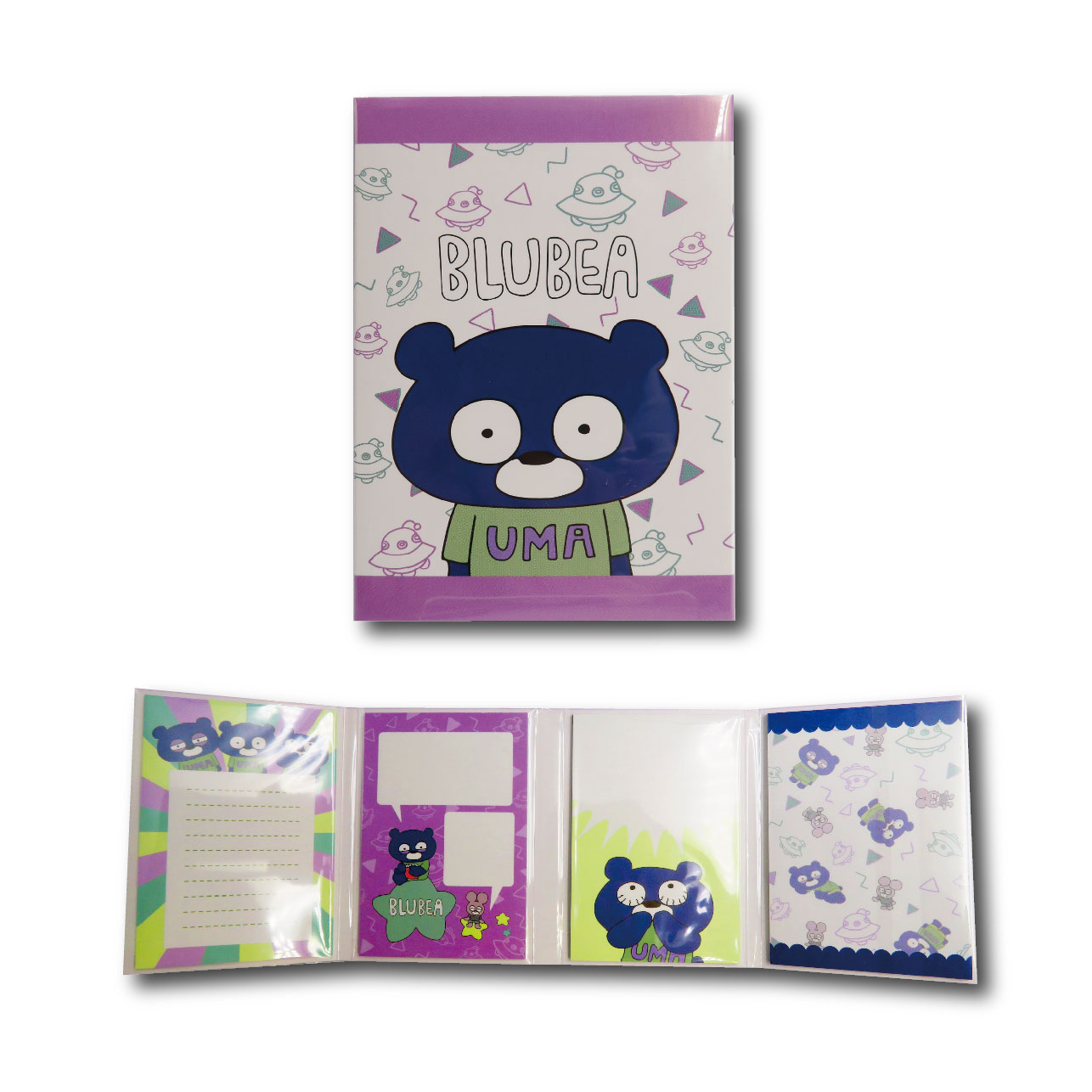 パタパタメモ PU ブルベア　4979274216782