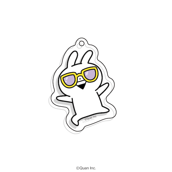 【うさぎゅーん！】ダイカットアクリルキーホルダーC