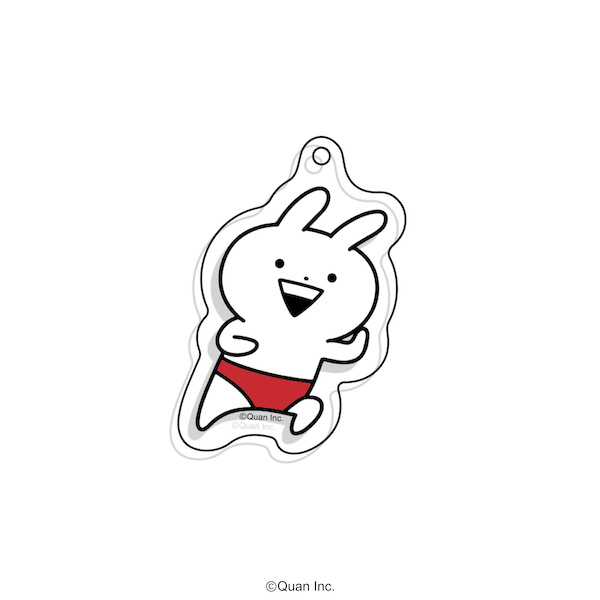 【うさぎゅーん！】ダイカットアクリルキーホルダーE