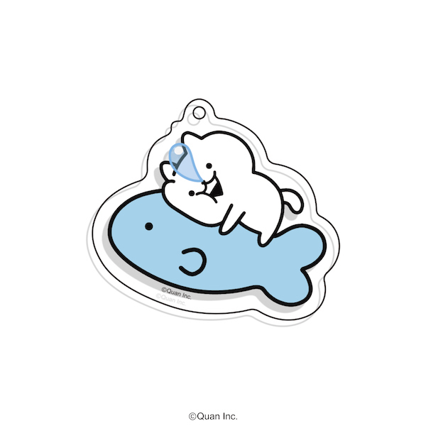 【うさぎゅーん！】ダイカットアクリルキーホルダーF