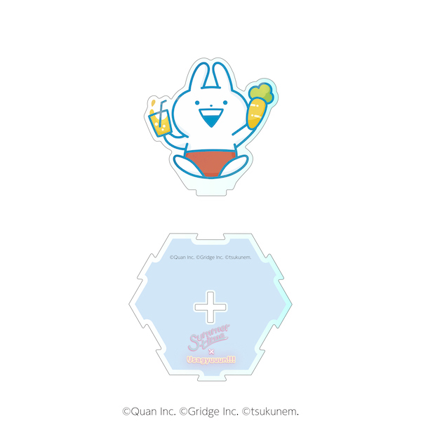 【うさぎゅーん! × summertime】ダイカットアクリルスタンドB