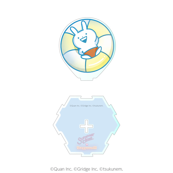 【うさぎゅーん！ × summertime】ダイカットアクリルスタンドE