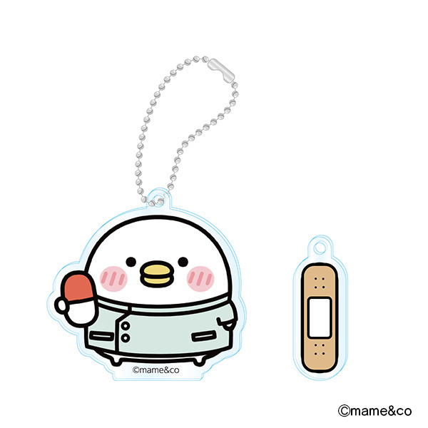 うるせぇトリホスピタルアクリルキーホルダー ちびトリ