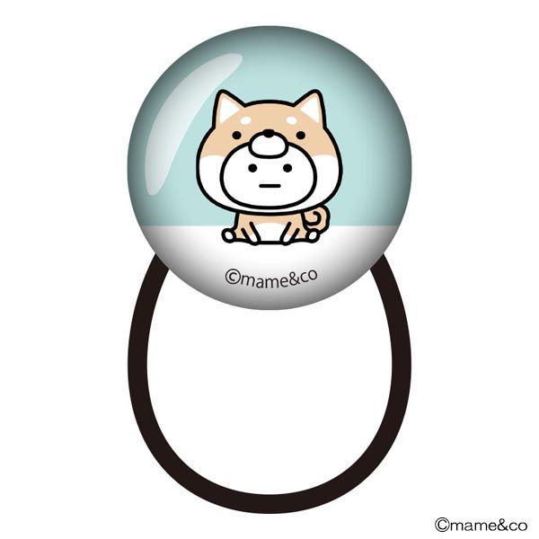 うるせぇトリ　ガラスヘアゴム　いぬ 4580560328968