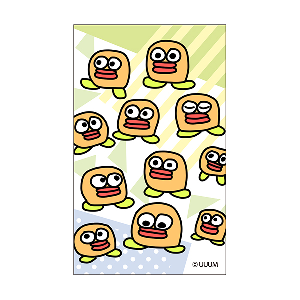 のばまんゲームス　ステッカー　Ｃクリーム大集合ステッカー