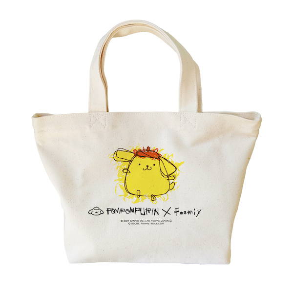 【POMPOMPURIN×Foomiy】　トートバッグ