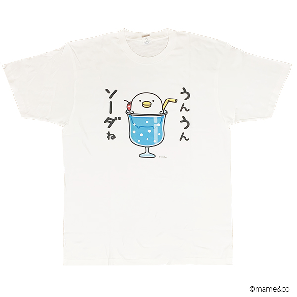 うるせぇトリ　Tシャツ うんうんソーダね