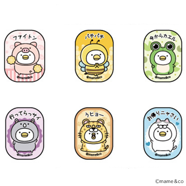 うるせぇトリ　アクリルステッカー6 種（ランダム）