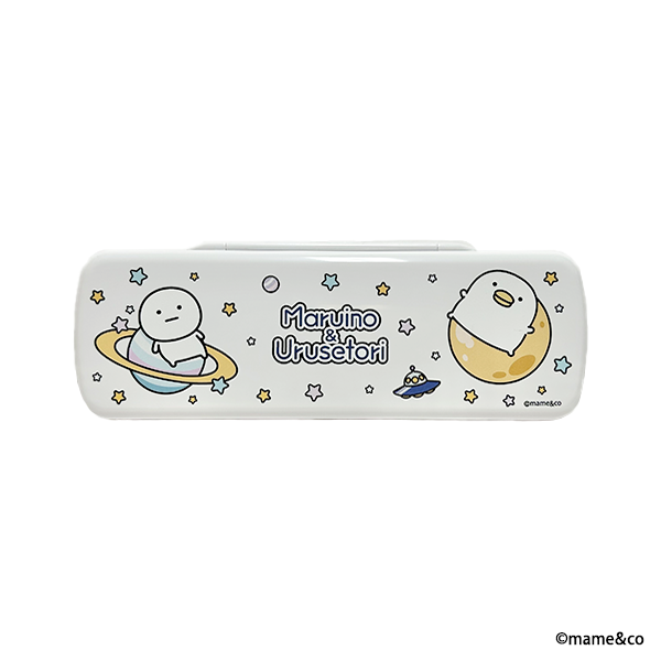 うるせぇトリ&まるいの　ペンケース（宇宙）