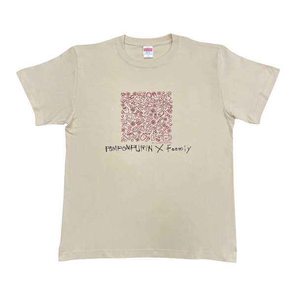 【POMPOMPURIN×Foomiy】　Tシャツ NT