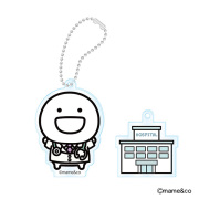 うるせぇトリホスピタルアクリルキーホルダー まるいの