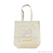 ニャーおっさん  トートバッグ【テーブル柄】