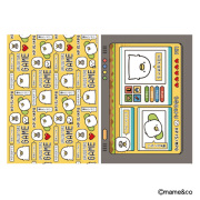 うるせぇトリA４クリアファイル　レトロゲーム