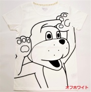 目が笑ってない着ぐるみたち　半袖プリントＴシャツ