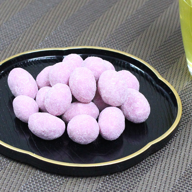 花咲くピーナッツ　いちご　豆画像