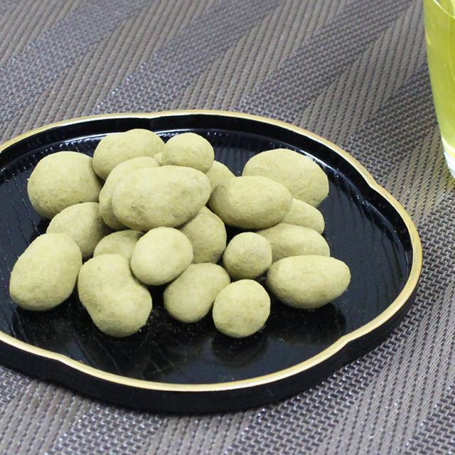 花咲くピーナッツ　ほうじ茶　豆画像