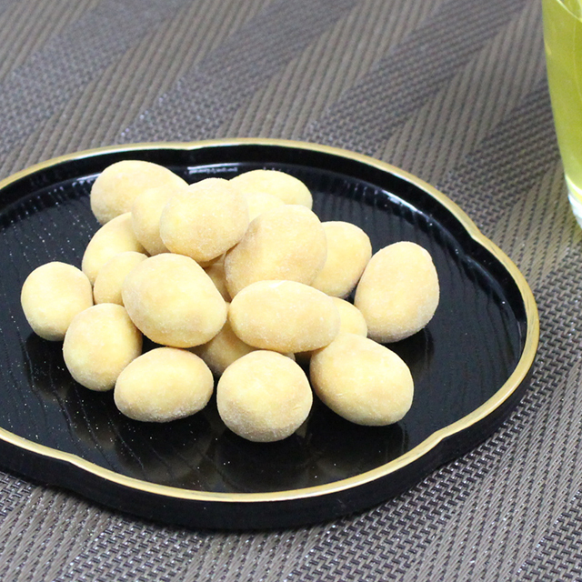 花咲くピーナッツ　プリン　豆画像