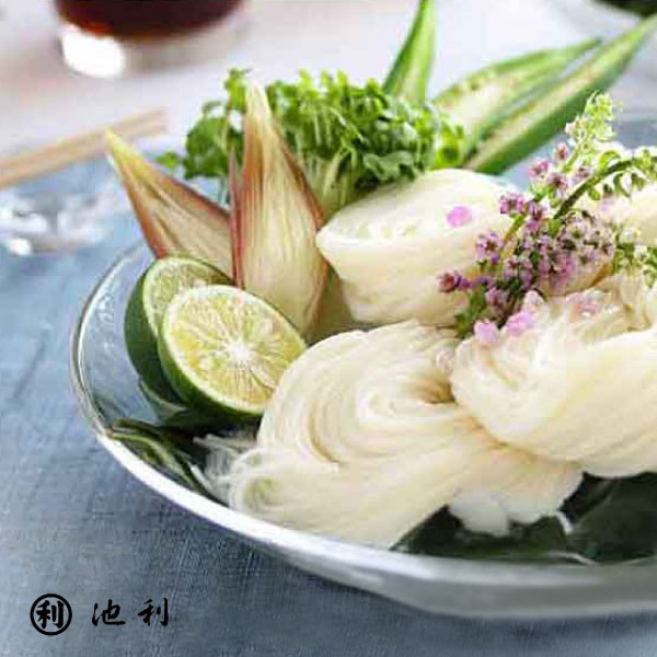 極細そうめん翁蒼龍の糸50g×12束約6人前細麺涸物【送料無料】｜三輪