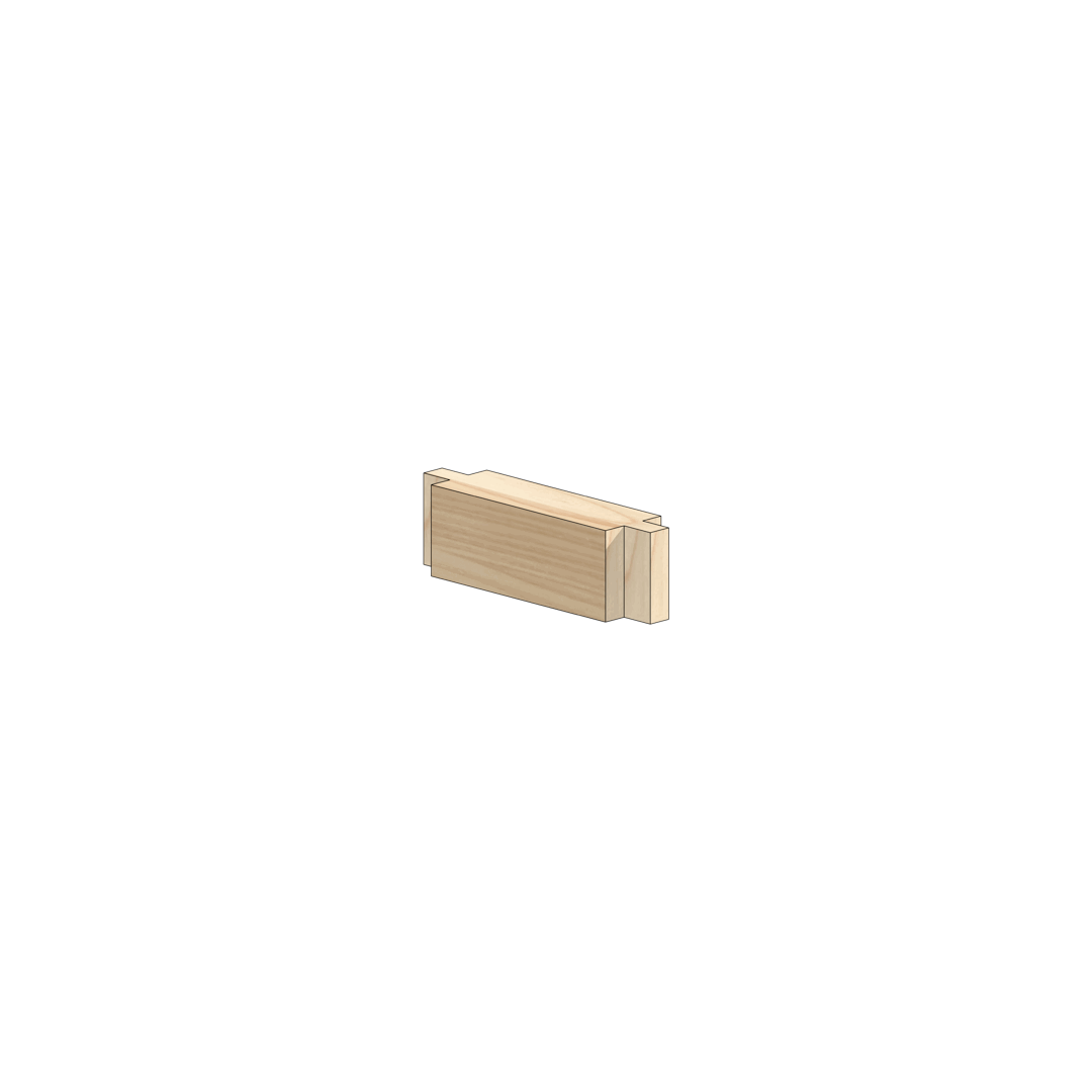 ヒノキエンドサポート20cm用薄手