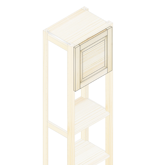 クラシックパネルドア40x40