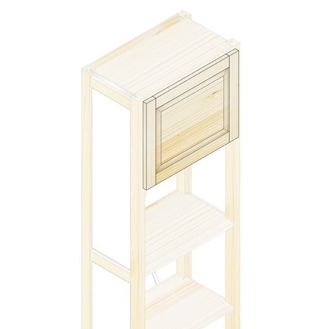 クラシックパネルドア40x50
