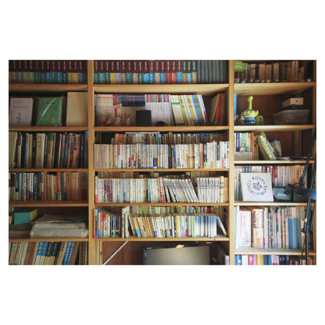 基本のオープンシェルフ - 壁面本棚（大）｜実例ユニット｜イキ