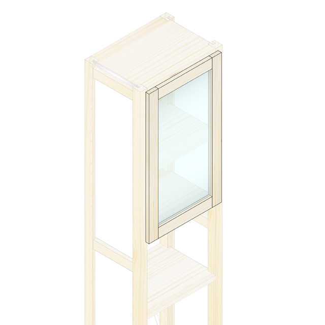 ガラスドア70x40