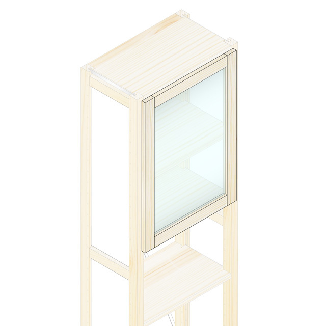 ガラスドア70x50