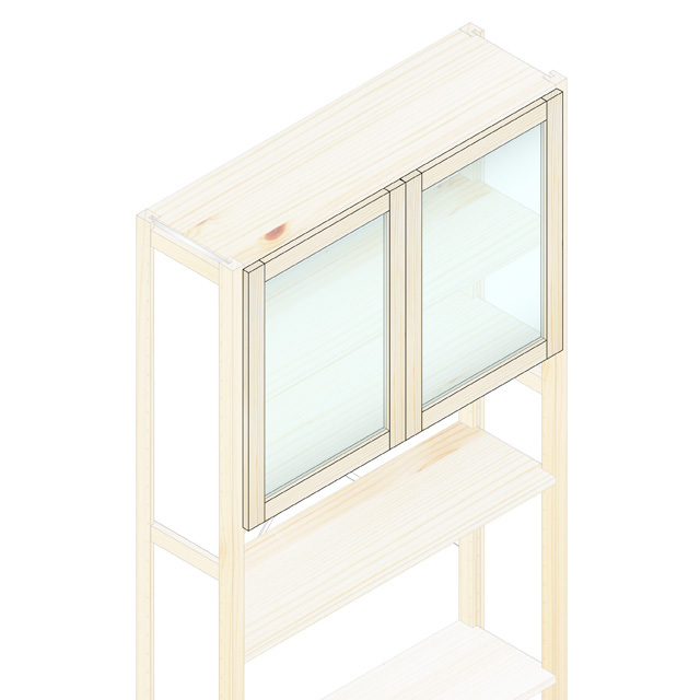 ガラスドア70x50