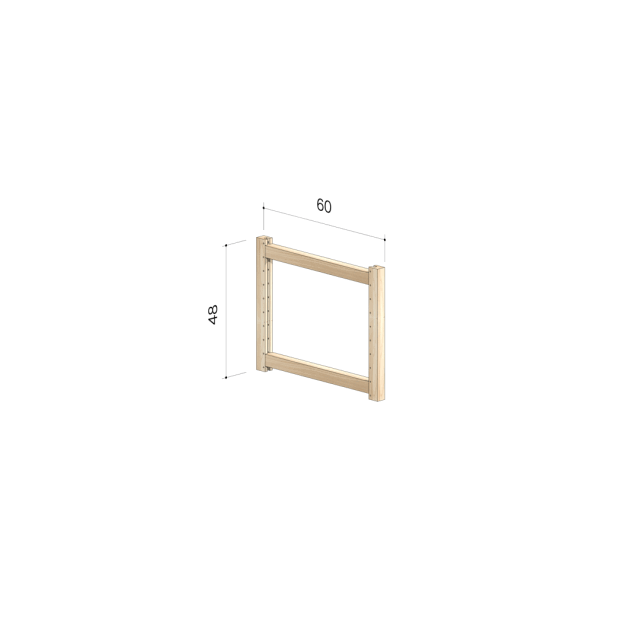 ヒノキアップライト48x60