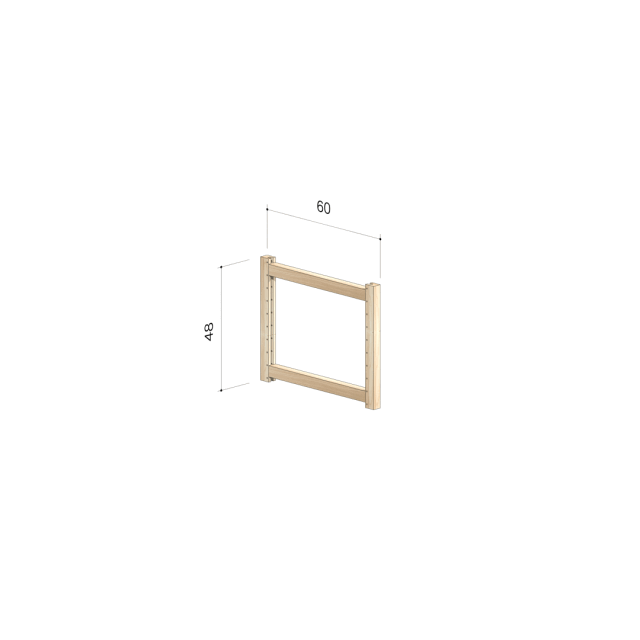 ヒノキアップライト48x60