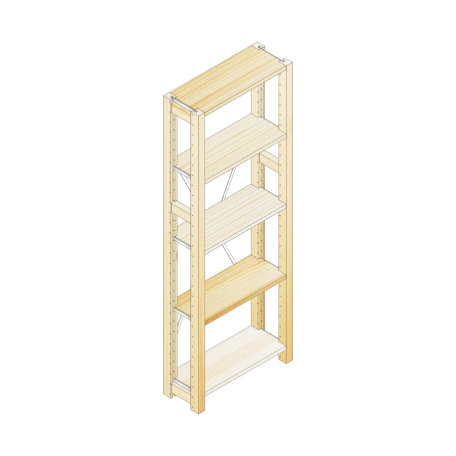 棚ユニット 高さ148cm