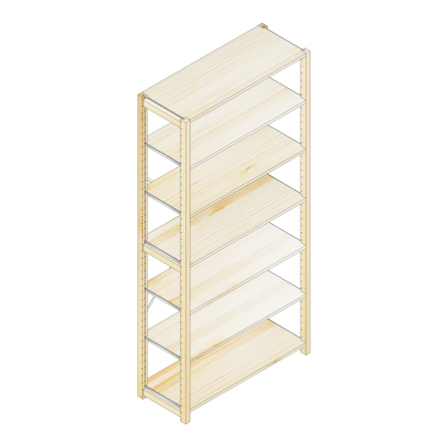 ikikukka 北欧パイン材　本棚　ユニットシェルフ 本棚ユニット｜イキクッカストア