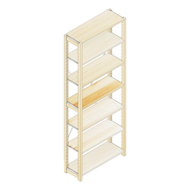 棚ユニット_H218W80D30