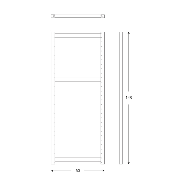 アップライト148x60図