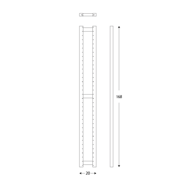 アップライト168x20