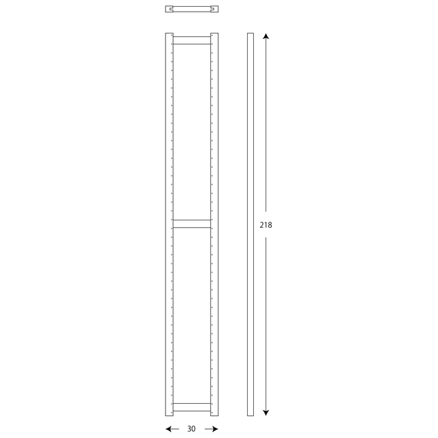 アップライト218x30図