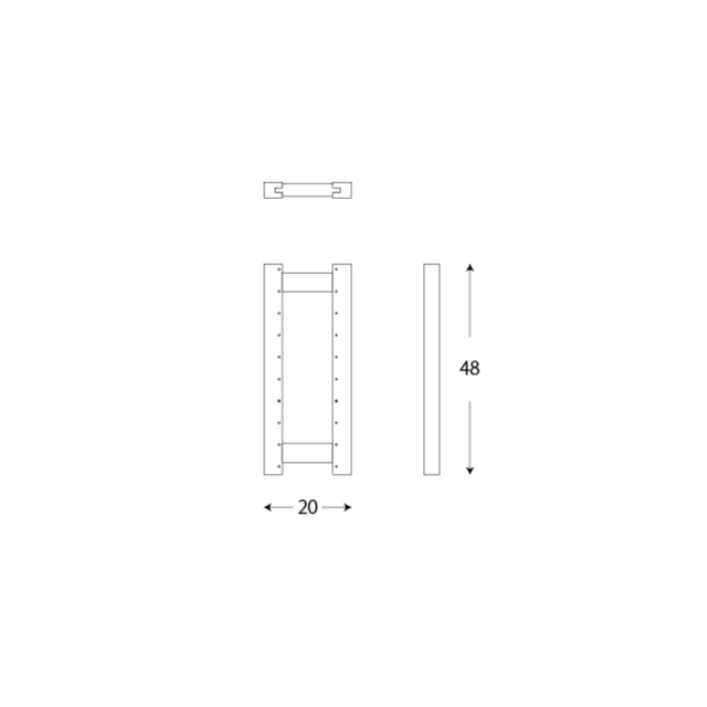 アップライト48x20