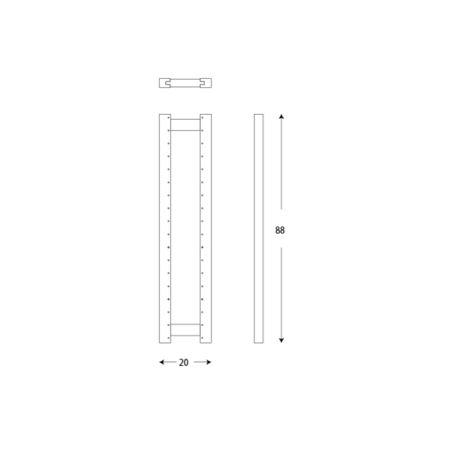 アップライト88x20
