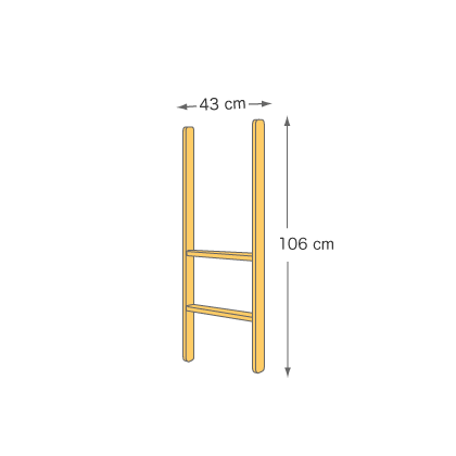 ミニロフト梯子