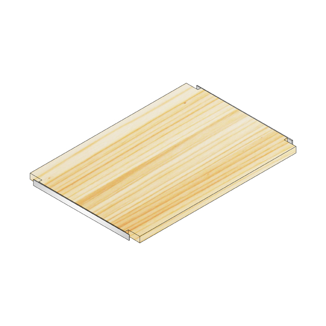 基本棚板 w60 x d40 cm｜システムパーツ｜イキクッカストア