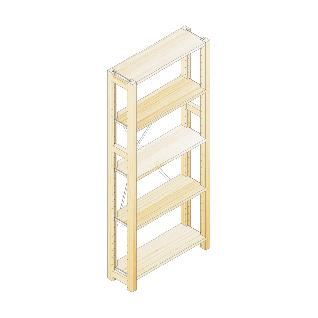 棚ユニットh148w60d20