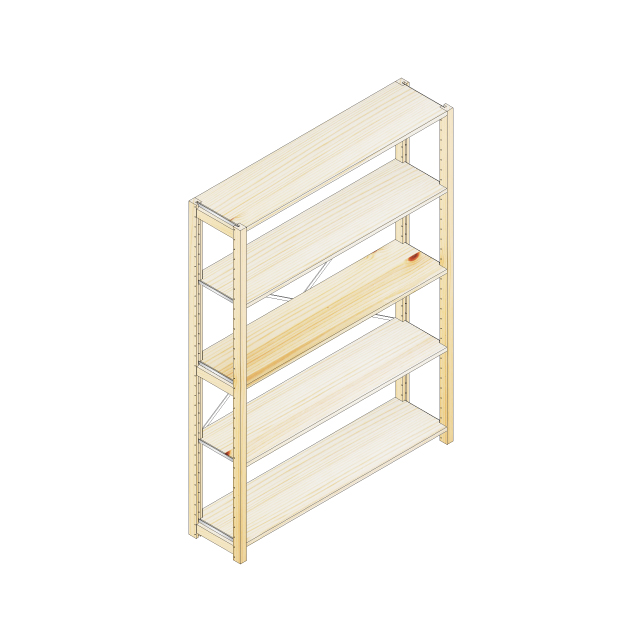 棚ユニット_H168W120D30